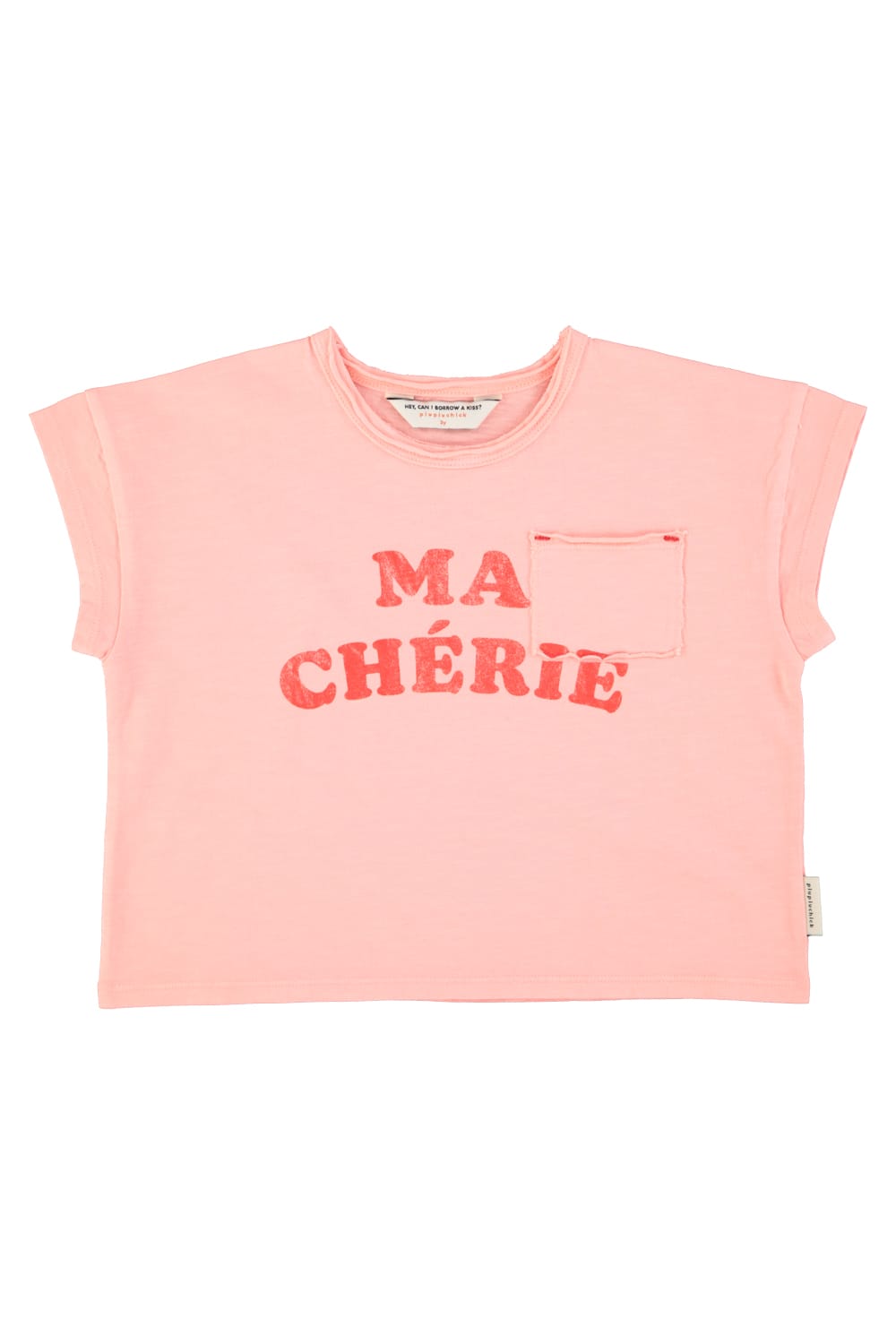 1.t'shirt | light pink w: ma chérie print_piupiuchick Camiseta Ma Cherie - Imagen 1