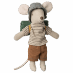 Ratón Excursionista Rayas Finas