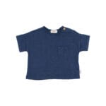 Camiseta Linen Navy