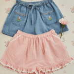Short Vichy Rosa