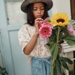 Blusa Florecitas Rosa