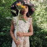 Vestido Florecitas Rosas