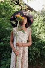 Vestido Florecitas Rosas