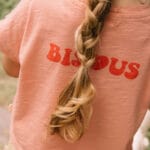 Camiseta Bisous Rosa