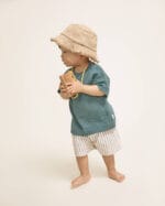 Short Linen Rayas