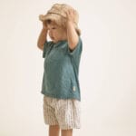 Camiseta Linen Green Lake