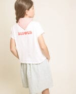 Camiseta Bisous Blanca - Imagen 2